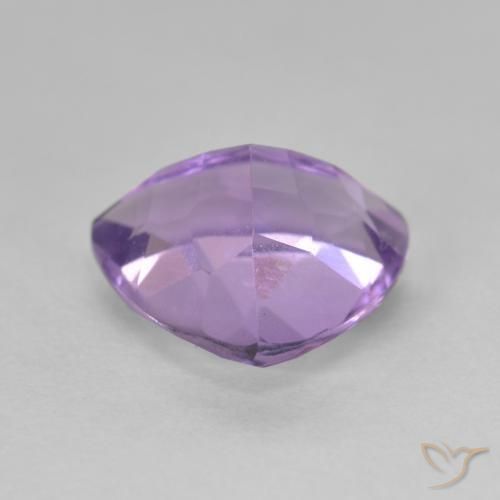 Amethyst Gemstone in 10 x 10 mm (calibrated) Size for Sale, Amethyst Stone in Deep Iris Violet Color