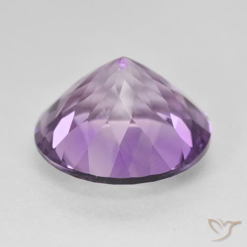 Amethyst Gemstone in 16 mm (calibrated) Size for Sale, Amethyst Stone in Medium Violet Color