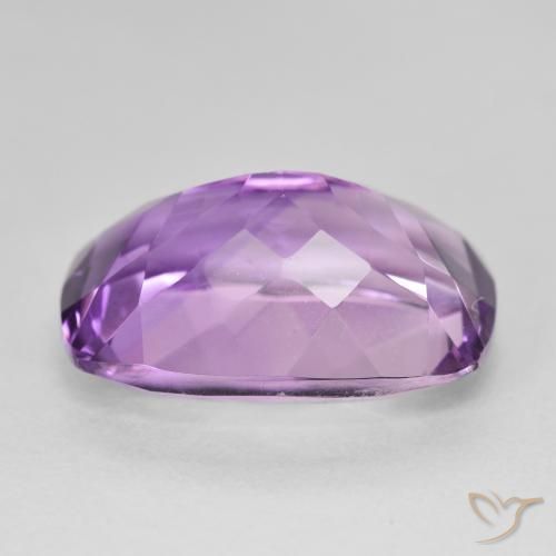 Amethyst Gemstone in 18 x 13 mm (calibrated) Size for Sale, Amethyst Stone in Medium Light Purplish-Violet Color