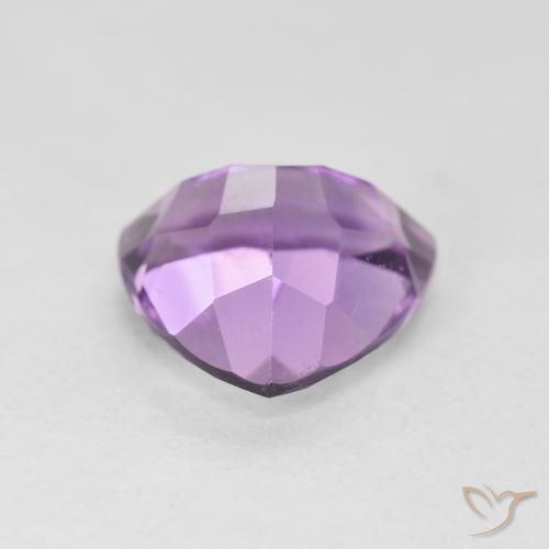 Amethyst Gemstone in 10 x 10 mm (calibrated) Size for Sale, Amethyst Stone in Pinkish Violet Color