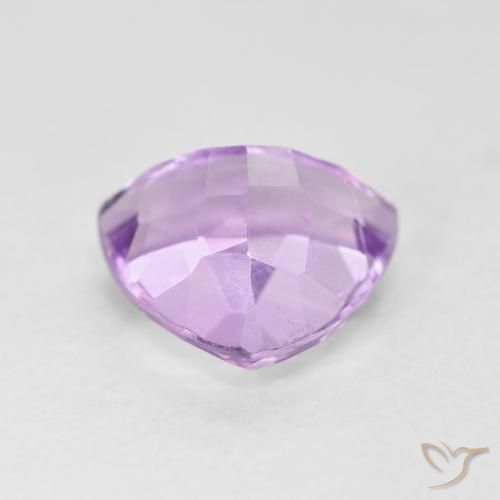 Amethyst Gemstone in 10 x 10 mm (calibrated) Size for Sale, Amethyst Stone in Bright Pinkish Violet Color