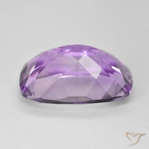 Amethyst Gemstone in 18 x 13 mm (calibrated) Size for Sale, Amethyst Stone in Medium Violet Color