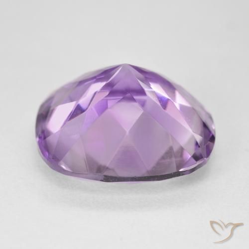 Amethyst Gemstone in 16 x 16 mm (calibrated) Size for Sale, Amethyst Stone in Pinkish Violet Color