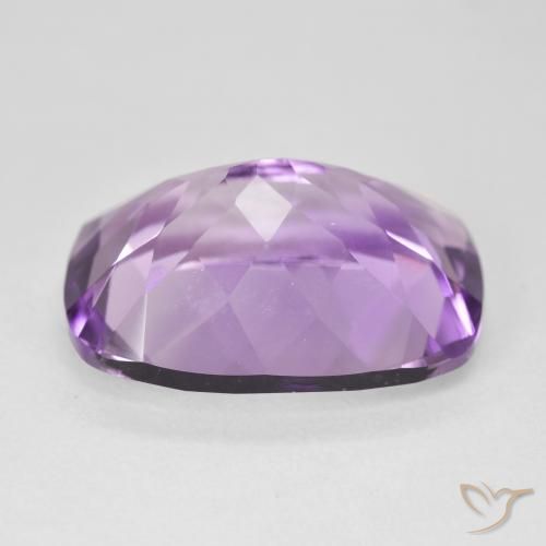 Amethyst Gemstone in 18 x 13 mm (calibrated) Size for Sale, Amethyst Stone in Medium Pink Violet Color