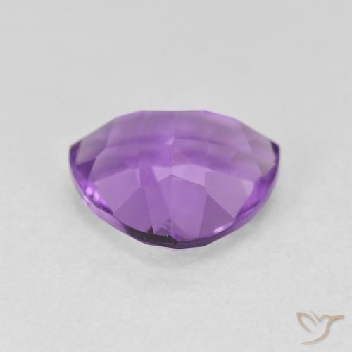 Amethyst Gemstone in 10 x 10 mm (calibrated) Size for Sale, Amethyst Stone in Medium Violet Color