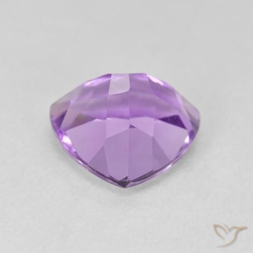 Amethyst Gemstone in 10 x 10 mm (calibrated) Size for Sale, Amethyst Stone in Light Pinkish Violet Color