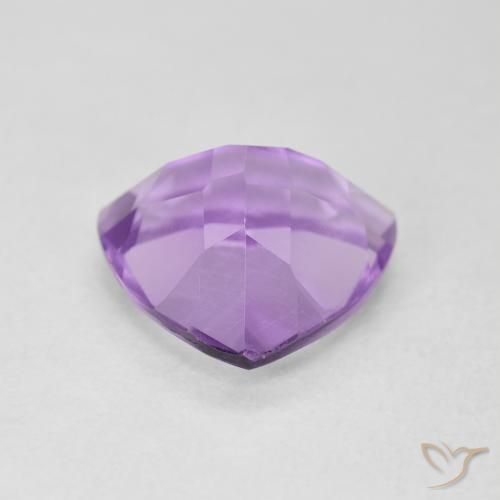 Amethyst Gemstone in 10 x 10 mm (calibrated) Size for Sale, Amethyst Stone in Light Pinkish Violet Color