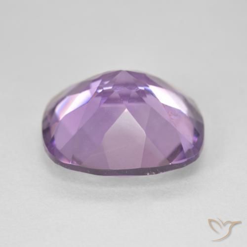 Amethyst Gemstone in 15 x 15 mm (calibrated) Size for Sale, Amethyst Stone in Medium Violet Color