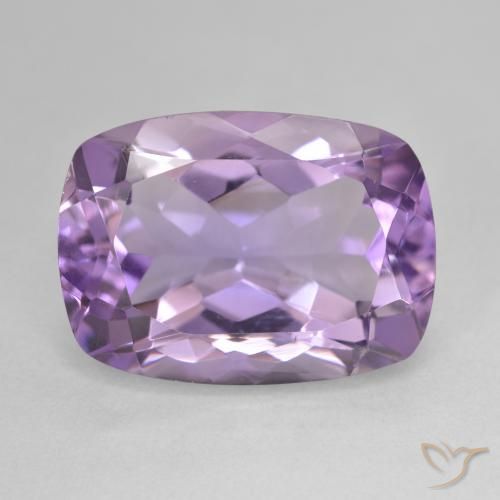 13.39ct Natural Medium Violet Amethyst, Cushion, VVS