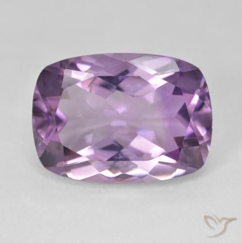 12.30ct Natural Purplish Violet Amethyst, Cushion, VVS-VS