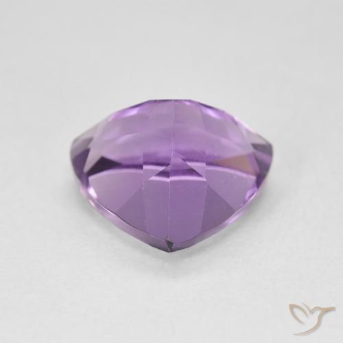 Amethyst Gemstone in 10 x 10 mm (calibrated) Size for Sale, Amethyst Stone in Medium Light Purplish-Violet Color