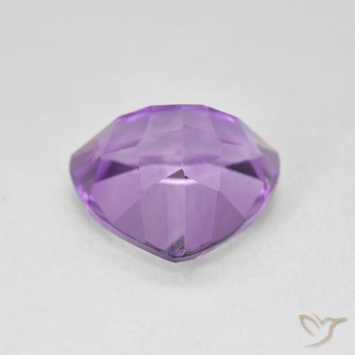 Amethyst Gemstone in 10 x 10 mm (calibrated) Size for Sale, Amethyst Stone in Purplish Violet Color