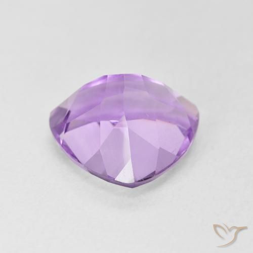 Amethyst Gemstone in 10 x 10 mm (calibrated) Size for Sale, Amethyst Stone in Light Pinkish Violet Color