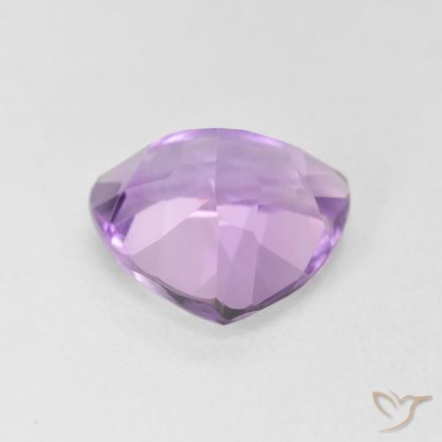 Amethyst Gemstone in 10 x 10 mm (calibrated) Size for Sale, Amethyst Stone in Light Pinkish Violet Color