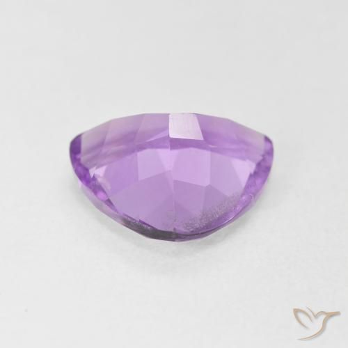 Amethyst Gemstone in 10 x 10 mm (calibrated) Size for Sale, Amethyst Stone in Medium Pinkish Violet Color