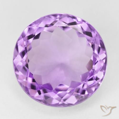 13.78ct Natural Medium Violet Amethyst, Round, VVS