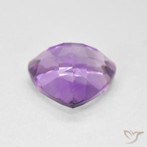 Amethyst Gemstone in 10 x 10 mm (calibrated) Size for Sale, Amethyst Stone in Pinkish Violet Color