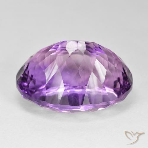 Amethyst Gemstone in 27 x 20 mm (calibrated) Size for Sale, Amethyst Stone in Medium Violet Color
