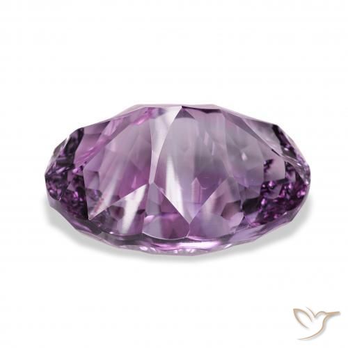 Amethyst Gemstone in 23.8 x 17 mm Size for Sale, Amethyst Stone in Light-Medium Violet Color