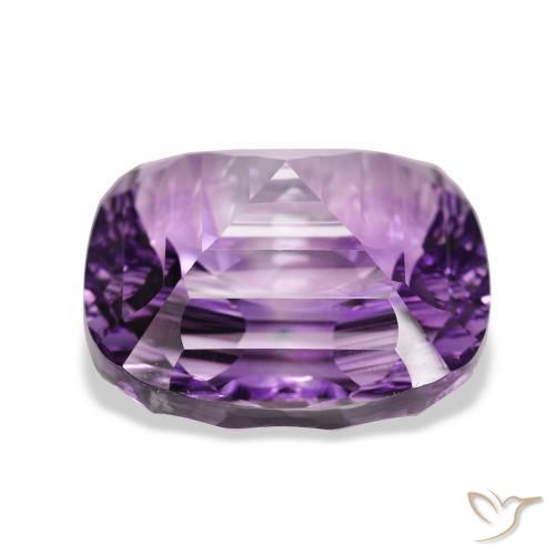 Amethyst Gemstone in 22.7 x 22.6 mm Size for Sale, Amethyst Stone in Light-Medium Violet Color