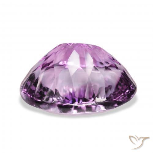 Amethyst Gemstone in 25 x 17.3 mm Size for Sale, Amethyst Stone in Light-Medium Violet Color
