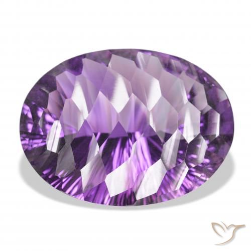 66.25ct Natural Medium Violet-Pink Amethyst, Oval, VVS-VS