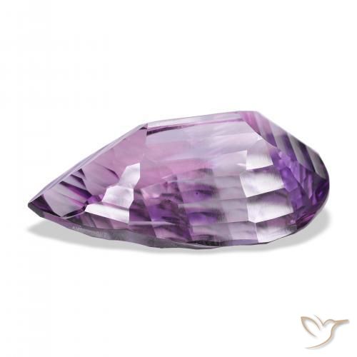 Amethyst Gemstone in 32.7 x 19.6 mm Size for Sale, Amethyst Stone in Medium Violet Color