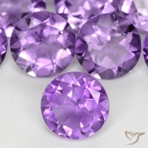 12.23ctw Medium Violet Amethyst, Round, VS