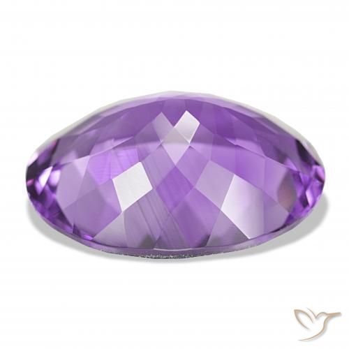 Amethyst Gemstone in 20 x 15 mm (calibrated) Size for Sale, Amethyst Stone in Deep Violet Color
