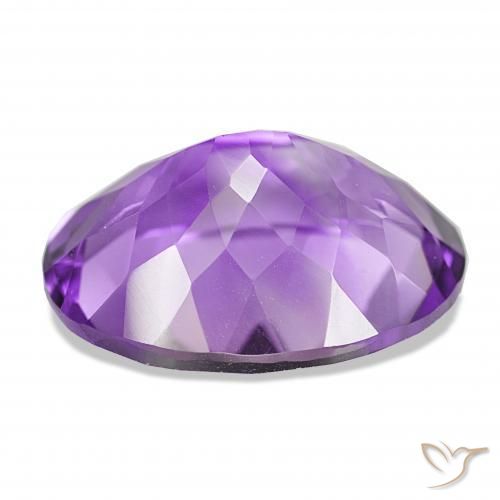 Amethyst Gemstone in 20 x 15 mm (calibrated) Size for Sale, Amethyst Stone in Deep Purplish Violet Color