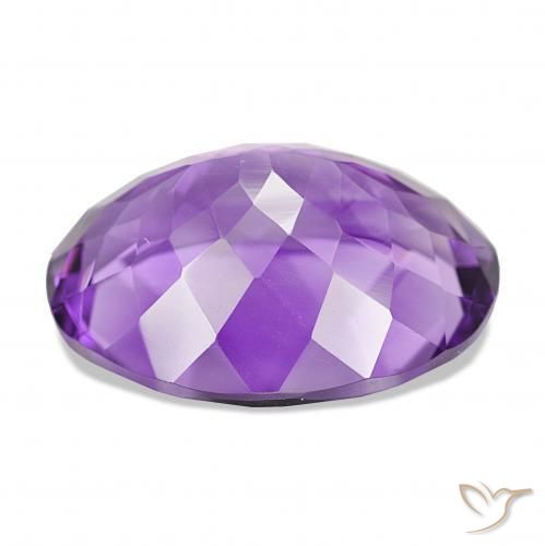 Amethyst Gemstone in 20 x 15 mm (calibrated) Size for Sale, Amethyst Stone in Deep Purplish Violet Color