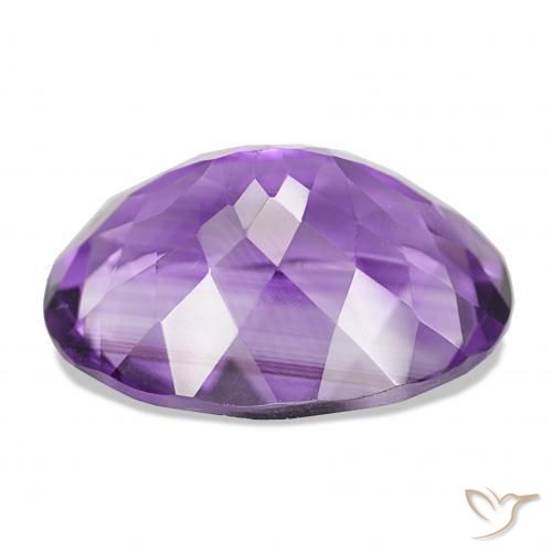 Amethyst Gemstone in 20 x 15 mm (calibrated) Size for Sale, Amethyst Stone in Medium Violet Color