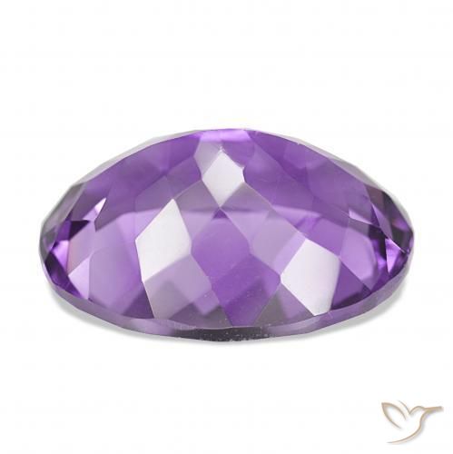 Amethyst Gemstone in 20 x 15 mm (calibrated) Size for Sale, Amethyst Stone in Intense Violet Color