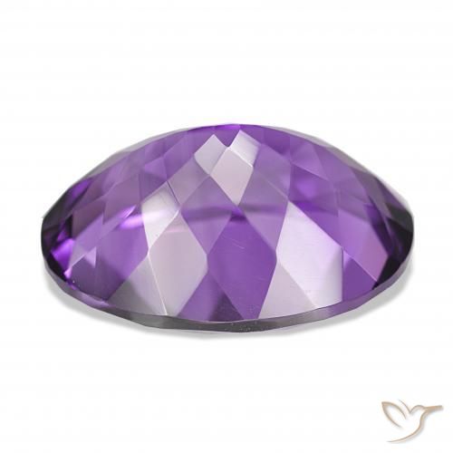 Amethyst Gemstone in 20 x 15 mm (calibrated) Size for Sale, Amethyst Stone in Vivid Violet Color