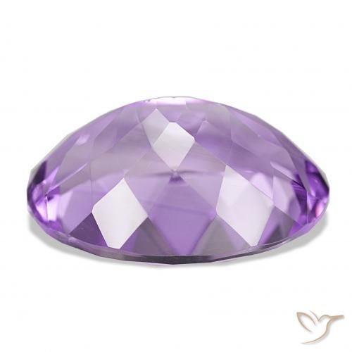 Amethyst Gemstone in 20 x 15 mm (calibrated) Size for Sale, Amethyst Stone in Medium Purplish Violet Color