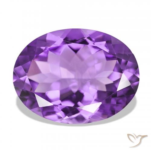 16.47ct Intense Violet Amethyst, Oval, IF