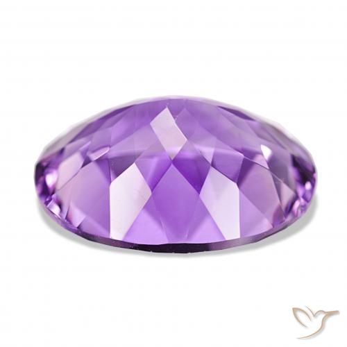 Amethyst Gemstone in 20 x 15 mm (calibrated) Size for Sale, Amethyst Stone in Intense Violet Color