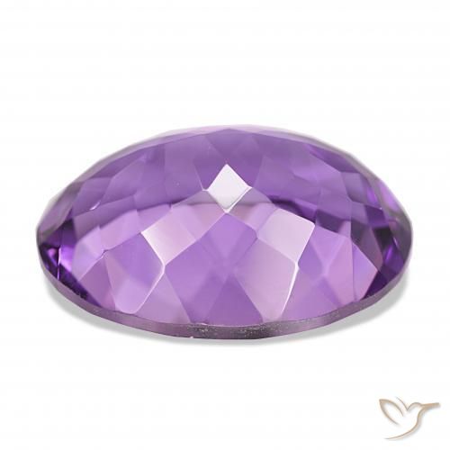 Amethyst Gemstone in 20 x 15 mm (calibrated) Size for Sale, Amethyst Stone in Intense Violet Color