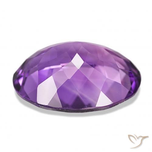 Amethyst Gemstone in 20 x 15 mm (calibrated) Size for Sale, Amethyst Stone in Vivid Violet Color