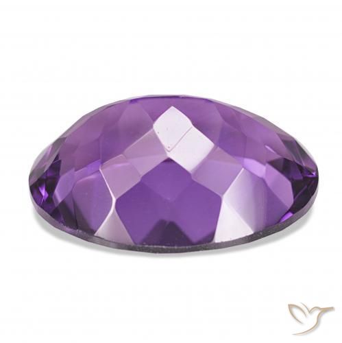 Amethyst Gemstone in 20 x 15 mm (calibrated) Size for Sale, Amethyst Stone in Medium Violet Color