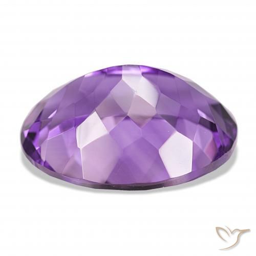 Amethyst Gemstone in 20 x 15 mm (calibrated) Size for Sale, Amethyst Stone in Intense Violet Color