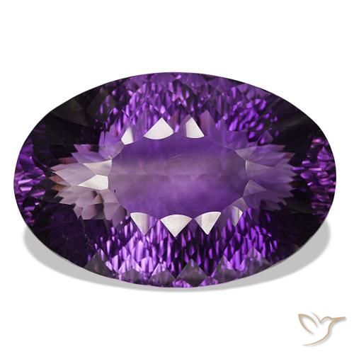 145.65ct Medium Violet Amethyst, Oval, IF