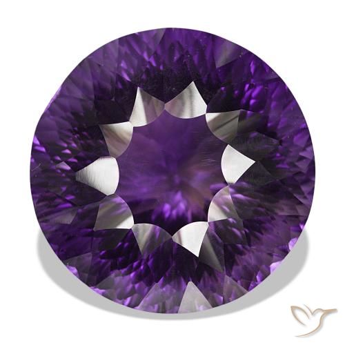 140.14ct Medium Violet Amethyst, Round, VVS