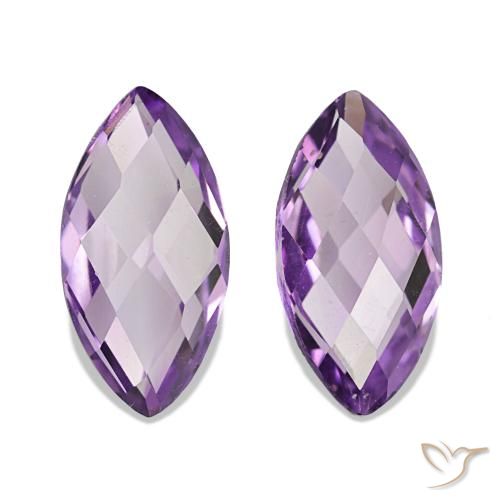 1.22ctw Light-Medium Violet Amethyst, Marquise, VVS-VS