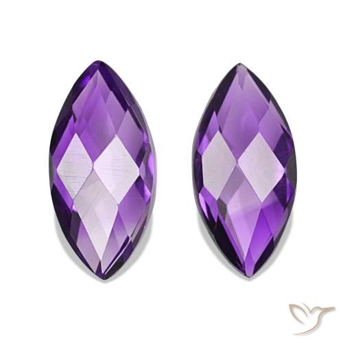 1.12ctw Medium Light-Violet Amethyst, Marquise, VVS-VS