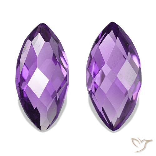 1.14ctw Deep Pinkish Violet Amethyst, Marquise, VVS-VS