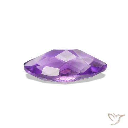 Amethyst Gemstone in 8 x 4 mm (calibrated) Size for Sale, Amethyst Stone in Intense Violet Color