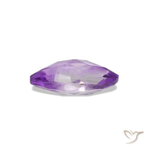 Amethyst Gemstone in 8 x 4 mm (calibrated) Size for Sale, Amethyst Stone in Pinkish Violet Color
