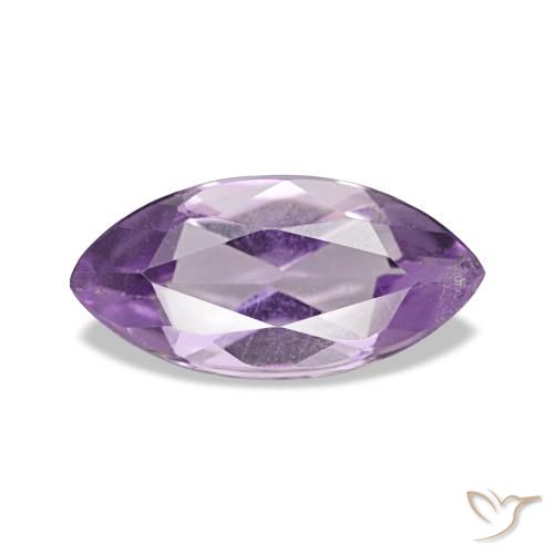 0.91ct Light-Medium Violet Amethyst, Marquise, VS