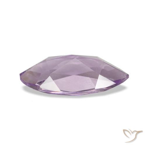 Amethyst Gemstone in 10 x 5 mm (calibrated) Size for Sale, Amethyst Stone in Light-Medium Violet Color